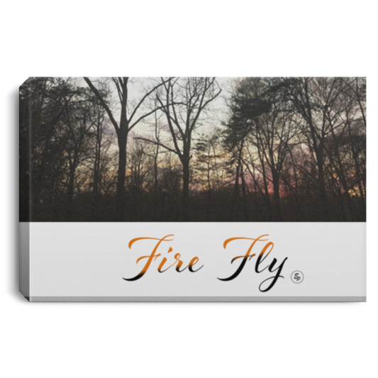 Fire Fly - Landscape Canvas .75in Frame