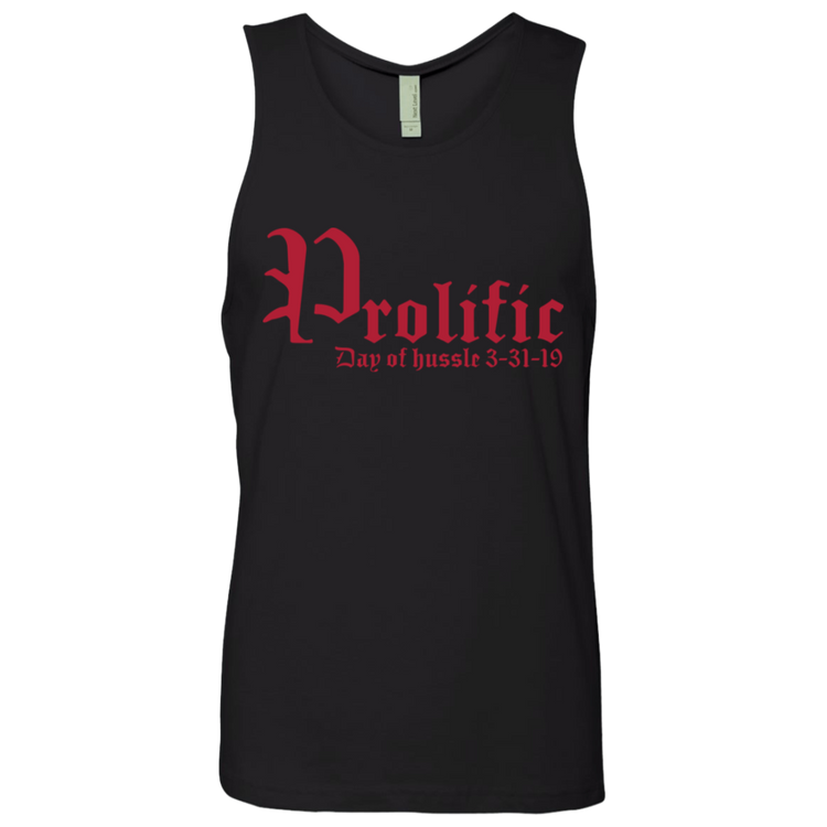 Prolific - Day of Hussle - Red - Men's Tank Top