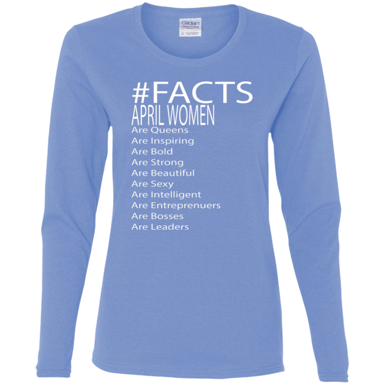 Facts - April Women - Women's LS Tee