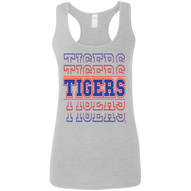 SSU - Tigers - Tigers - Tigers - Women's Softstyle Racerback Tank