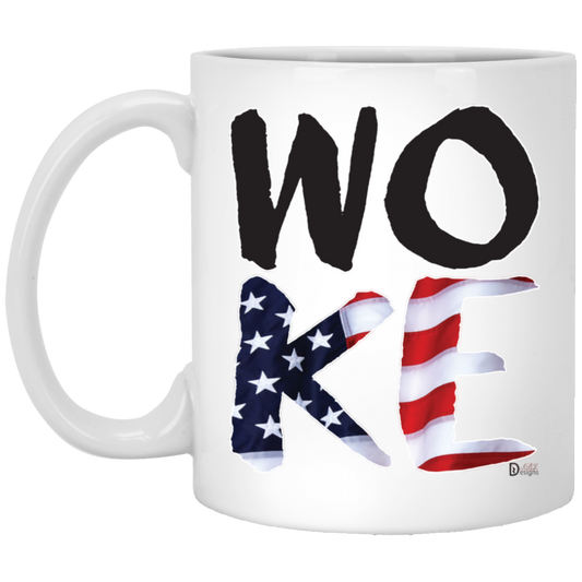 Woke - 11 oz. White Mug