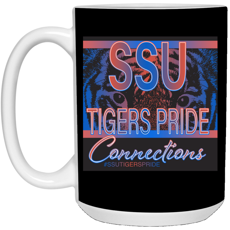 SSU Tigers Pride Connections - 21504 15 oz. White Mug