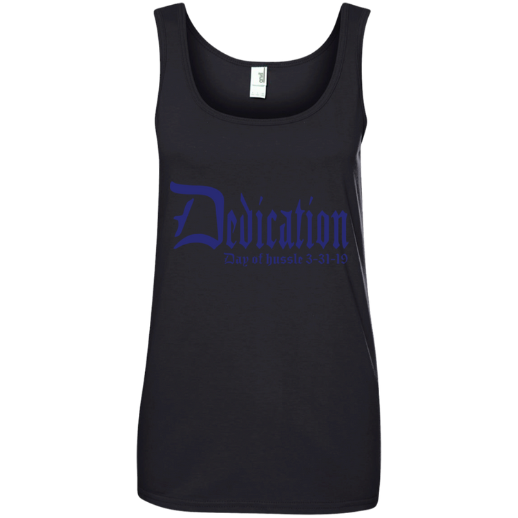 Dedication - Day of Hussle - Navy - Women's Tank Top