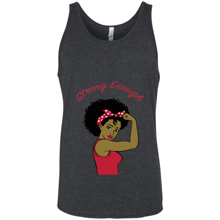 Strong Woman - Fashion Fitted Unisex Tank