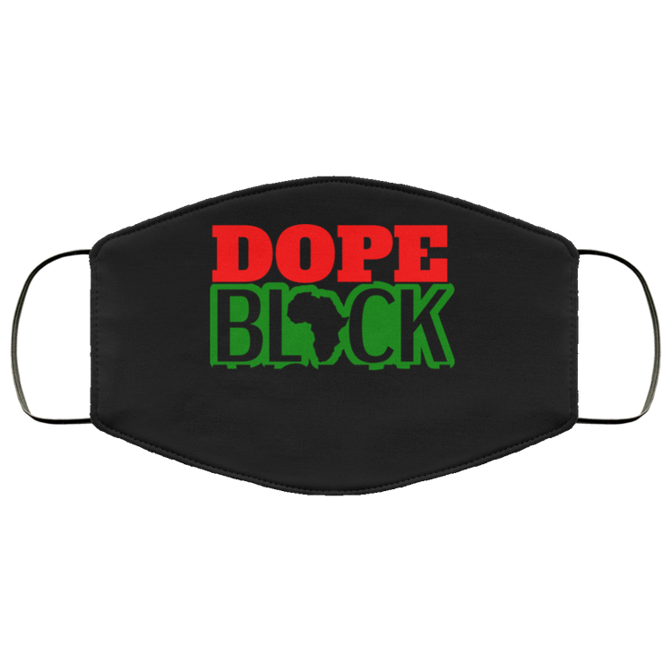 Dope Black Woman - Face Mask