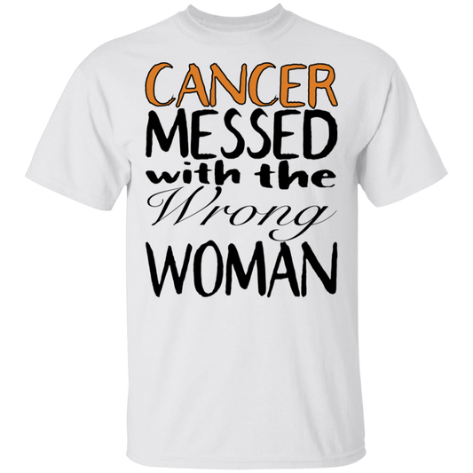 Leukemia Cancer Messed With The Wrong Woman - Men's Tee