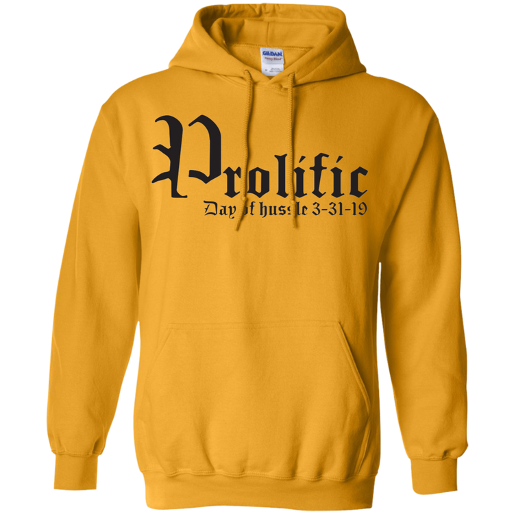 Prolific - Day of Hussle - Black - Men's / Women's Pullover Hoodie