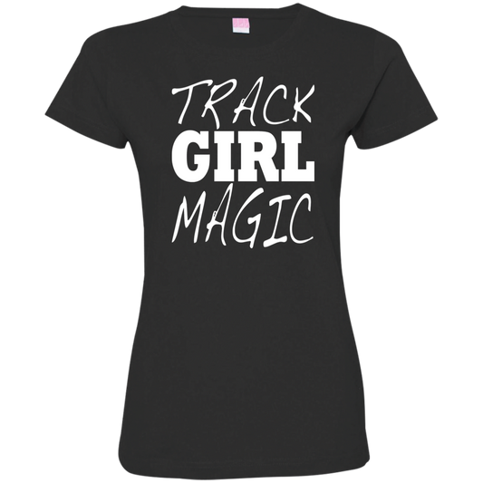 Track Girl Magic - Ladies' Fine Jersey T-Shirt