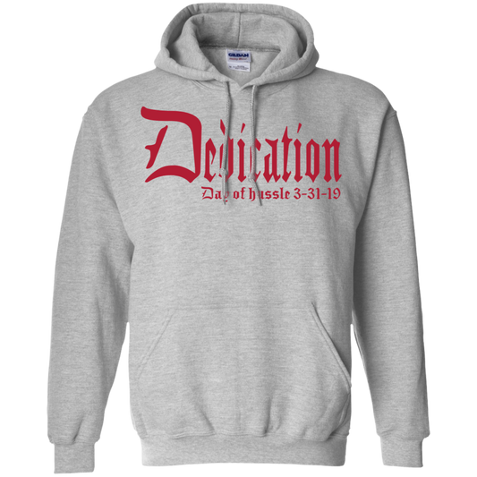 Dedication - Day of Hussle - Red - Men's / Women's Pullover Hoodie