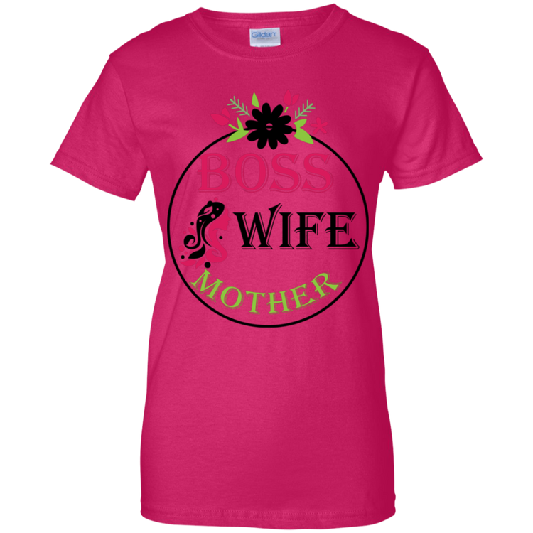 Boss-Wife-Mother - v1 - Women's Tee