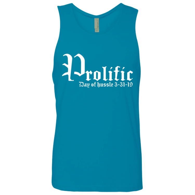 Prolific - Day of Hussle - White - Men's Tank Top