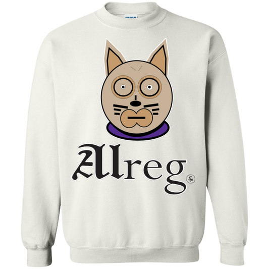 Alreg Cat - Crewneck Pullover Sweatshirt