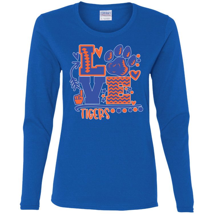 SSU - Love Tigers - Women's LS Tee