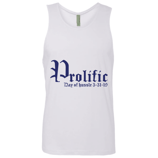 Prolific - Day of Hussle - Navy - Men's Tank Top