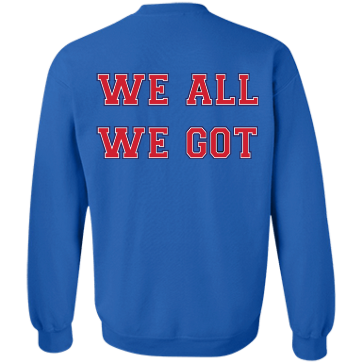 OM Patriots Football - Crewneck Pullover Sweatshirt