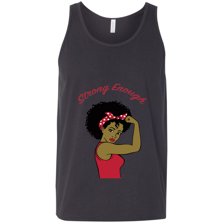 Strong Woman - Fashion Fitted Unisex Tank