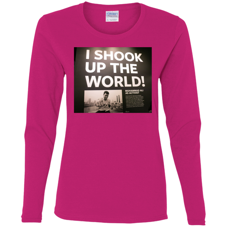 I Shook Up The World Women's LS Tee