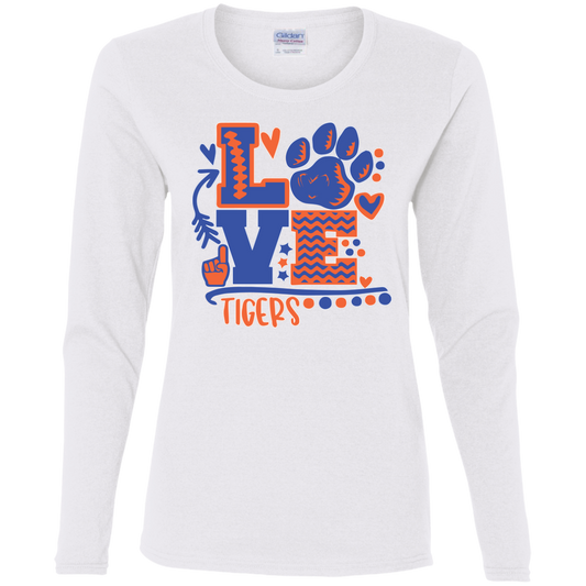 SSU - Love Tigers - Women's LS Tee