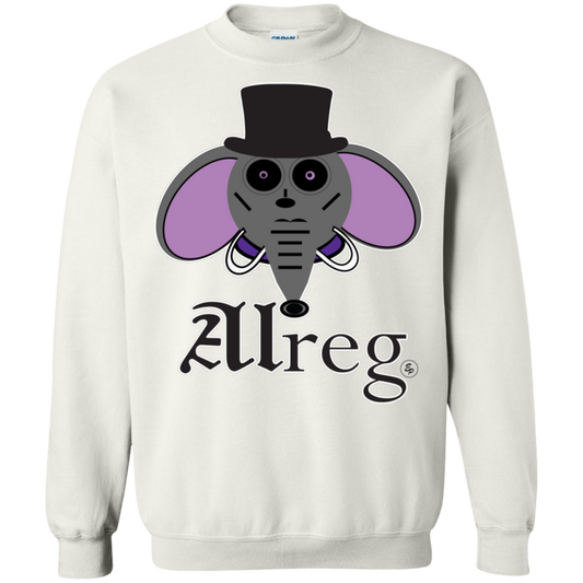 Alreg Elephant - Crewneck Pullover Sweatshirt