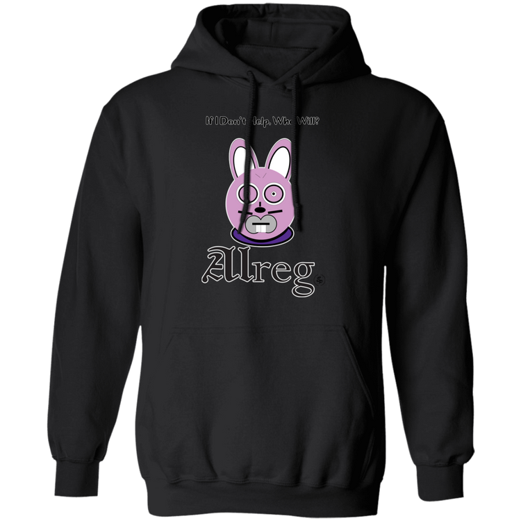 Alreg Adventures - Alreg Rabbit - If I dont help who will - Unisex Pullover Hoodie