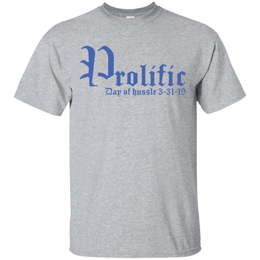 Prolific - Day of Hussle - Blue - Men's Tee