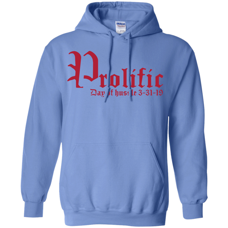 Prolific - Day of Hussle - Red - Men's / Women's Pullover Hoodie