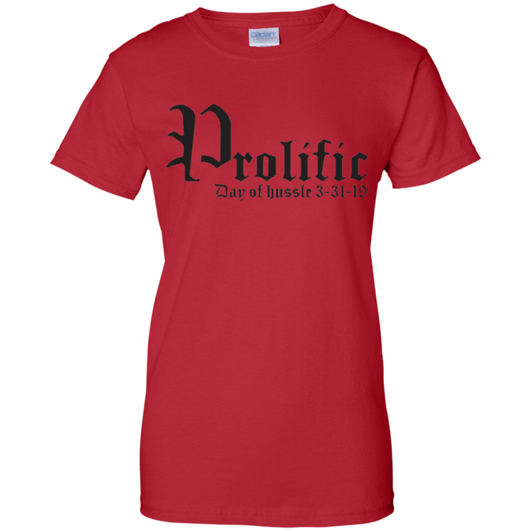 Prolific - Day of Hussle - Black - Women's Tee