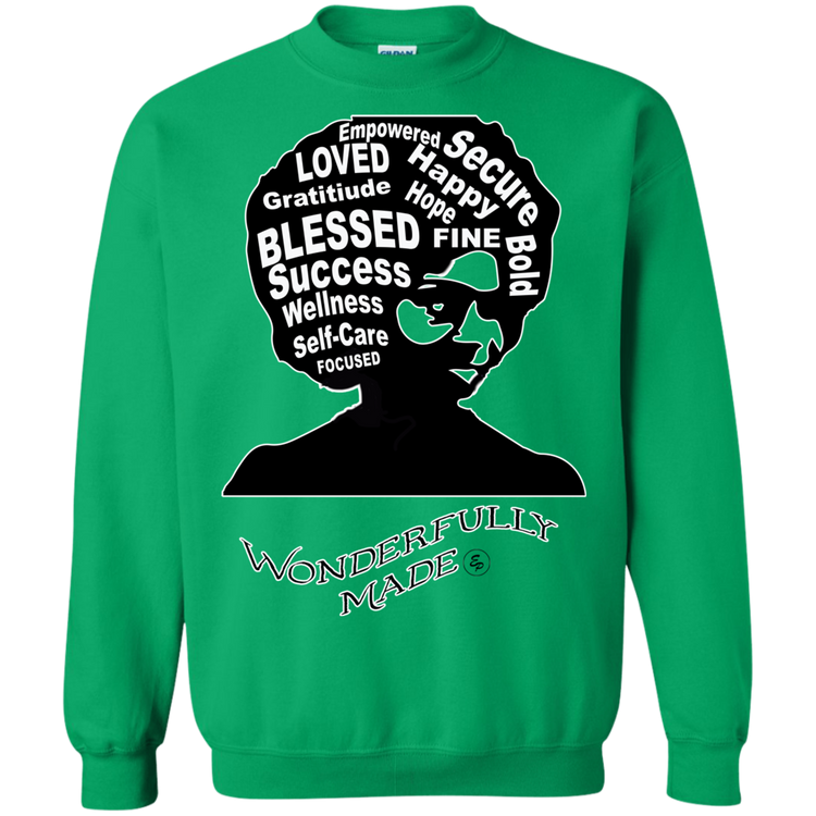 Wonderfully Made - Crewneck Pullover Sweatshirt