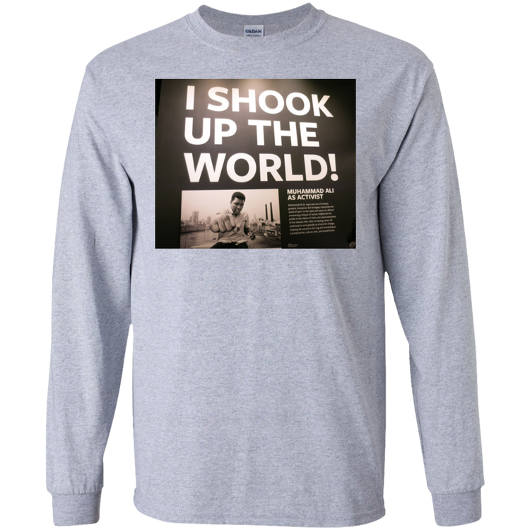 I Shook Up The World Men's LS Tee