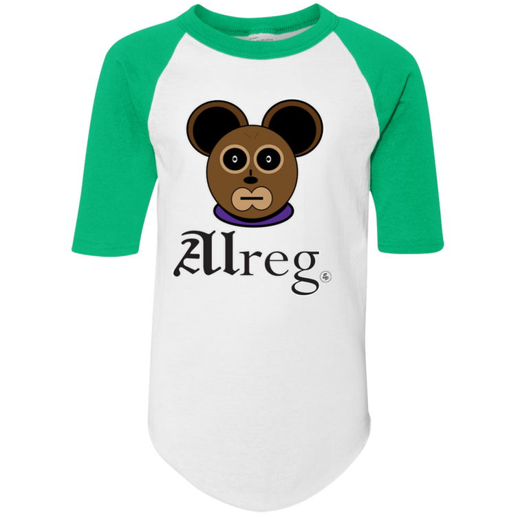 Alreg Bear - Youth Colorblock Raglan Jersey