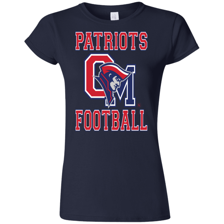 OM Patriots Football - Women's Softstyle T-Shirt