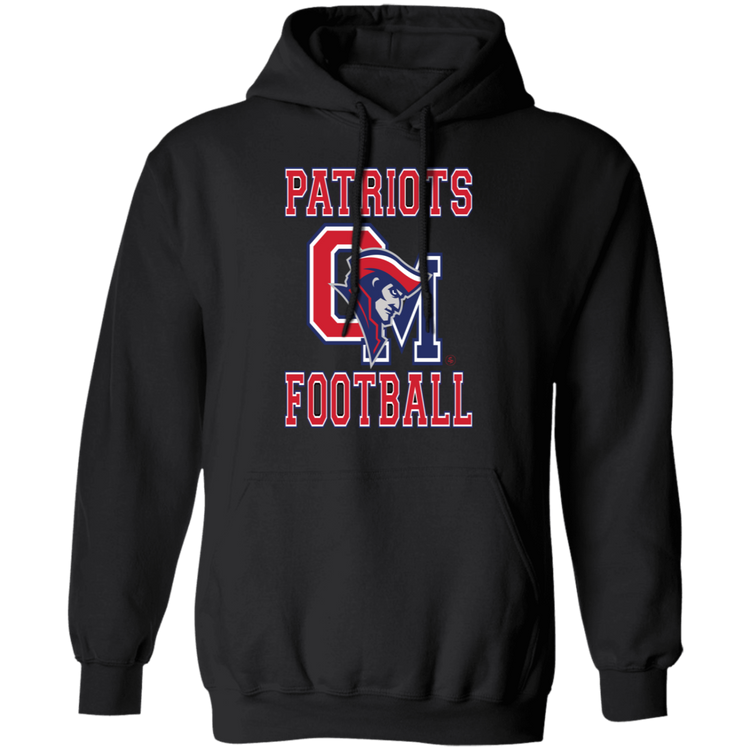 OM Patriots Football - Pullover Hoodie