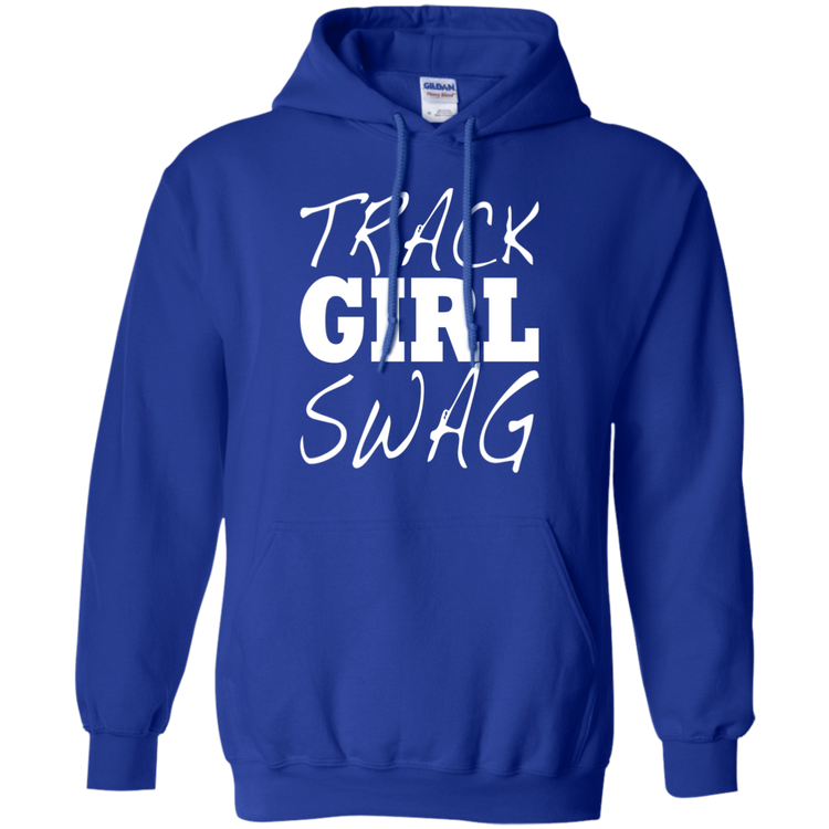 Track Girl Swag -  Pullover Hoodie