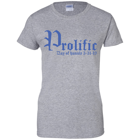 Prolific - Day of Hussle - Blue - Women's Tee