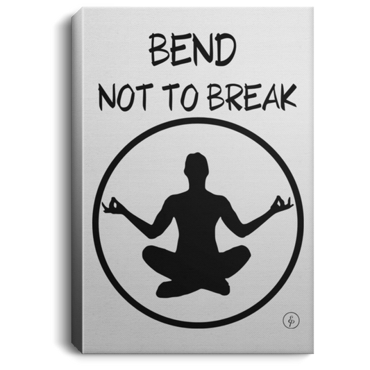 Bend Not To Break - Portrait Canvas .75in Frame