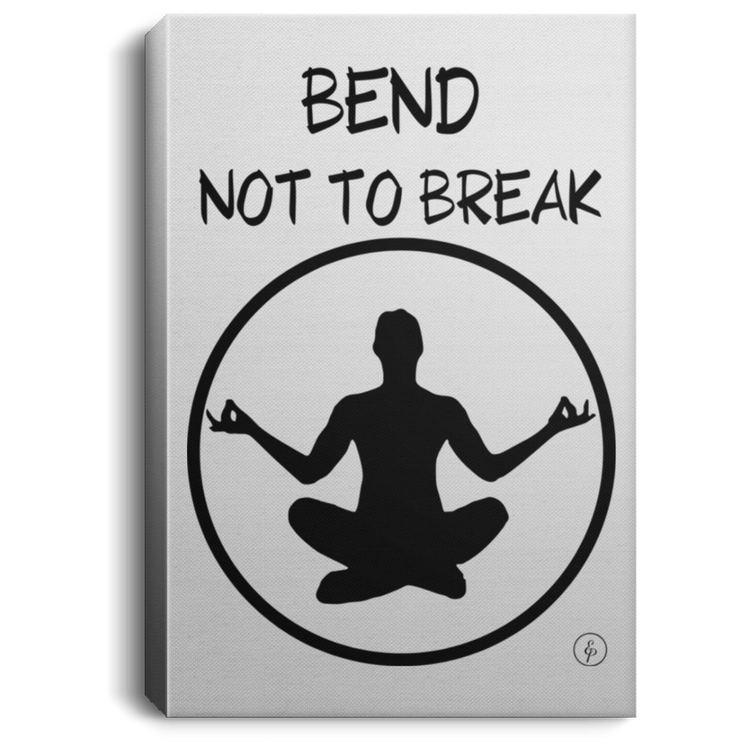 Bend Not To Break - Portrait Canvas .75in Frame