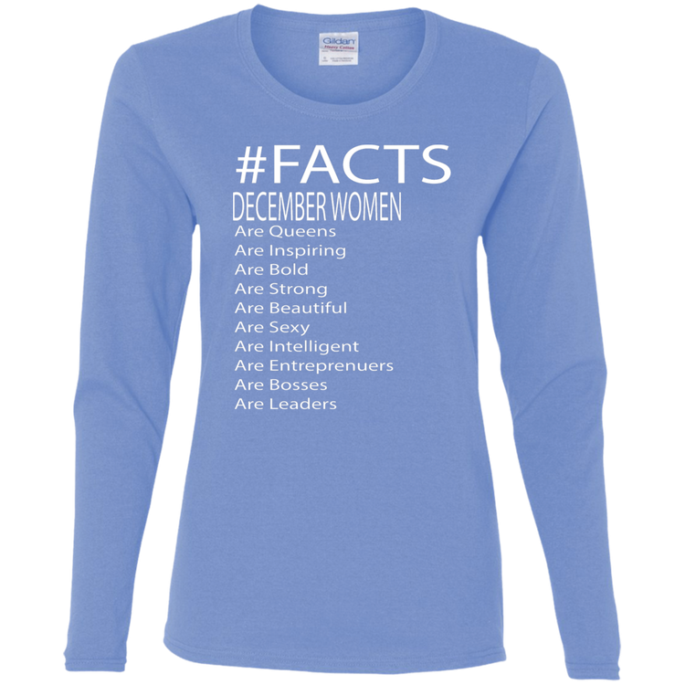 Facts - December Women - Women's LS Tee