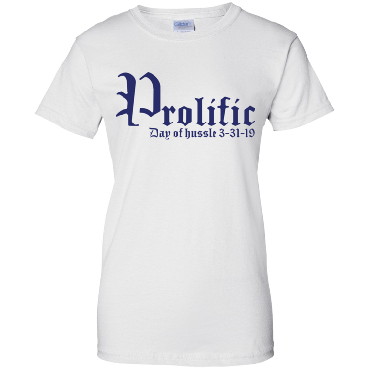 Prolific - Day of Hussle - Navy - Women's Tee