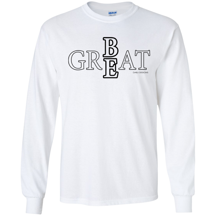 Be Great Men's LS Tee