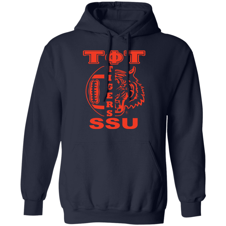 SSU - Tigers Football - Orange - Unisex Pullover Hoodie