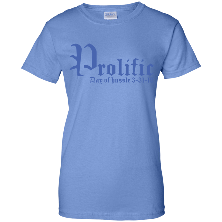 Prolific - Day of Hussle - Blue - Women's Tee