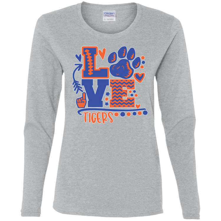 SSU - Love Tigers - Women's LS Tee