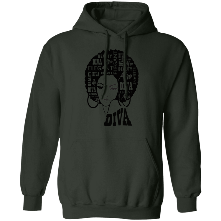 Afro Diva - Unisex Pullover Hoodie