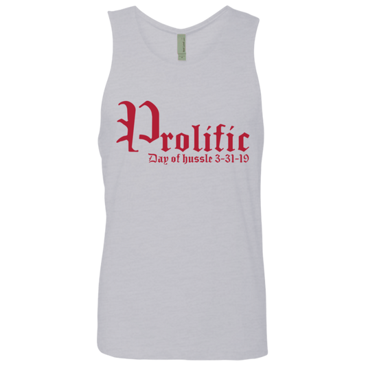 Prolific - Day of Hussle - Red - Men's Tank Top