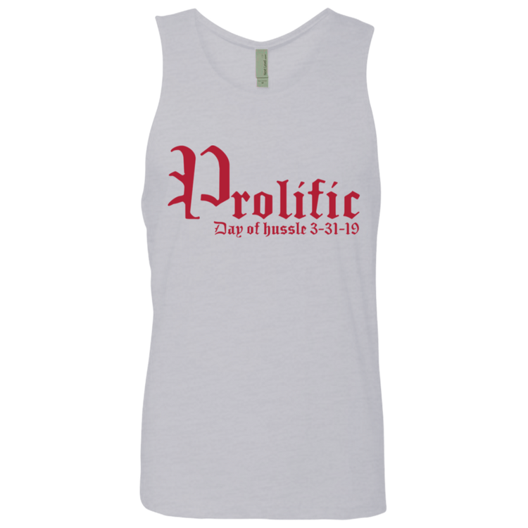 Prolific - Day of Hussle - Red - Men's Tank Top