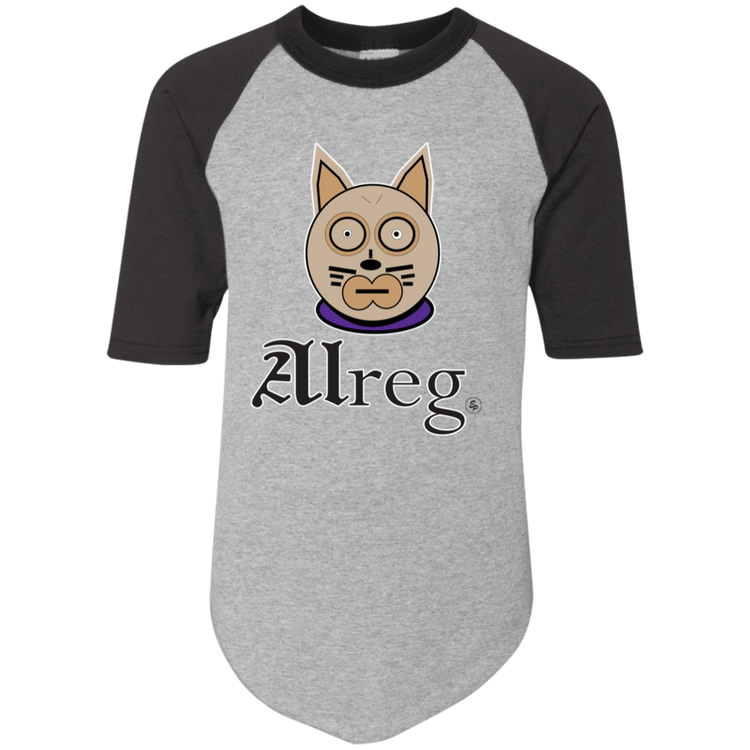 Alreg Cat - Youth Colorblock Raglan Jersey