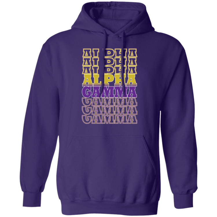 ALPHA GAMMA - ALPHA GAMMA - ALPHA GAMMA - Unisex Pullover Hoodie