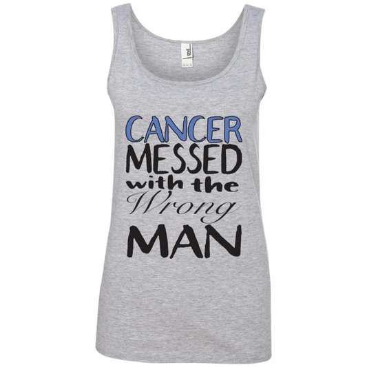 Prostate Cancer Wrong Man - Women's Tank Top