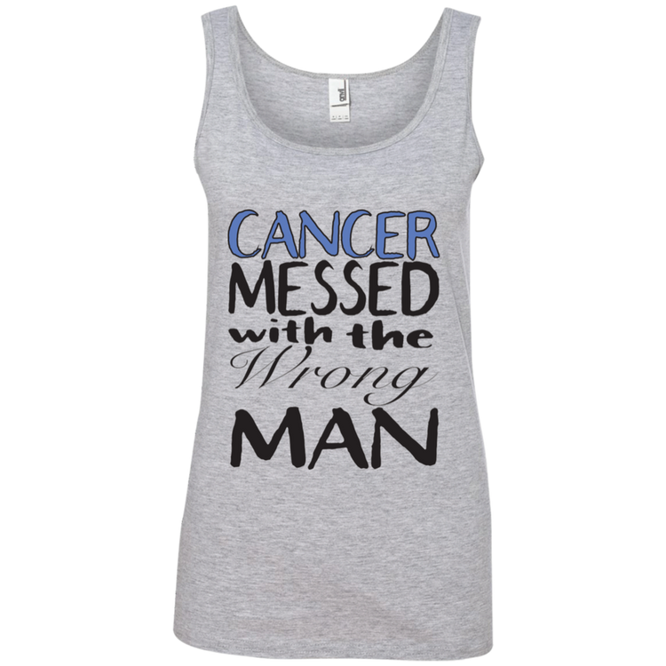 Prostate Cancer Wrong Man - Women's Tank Top