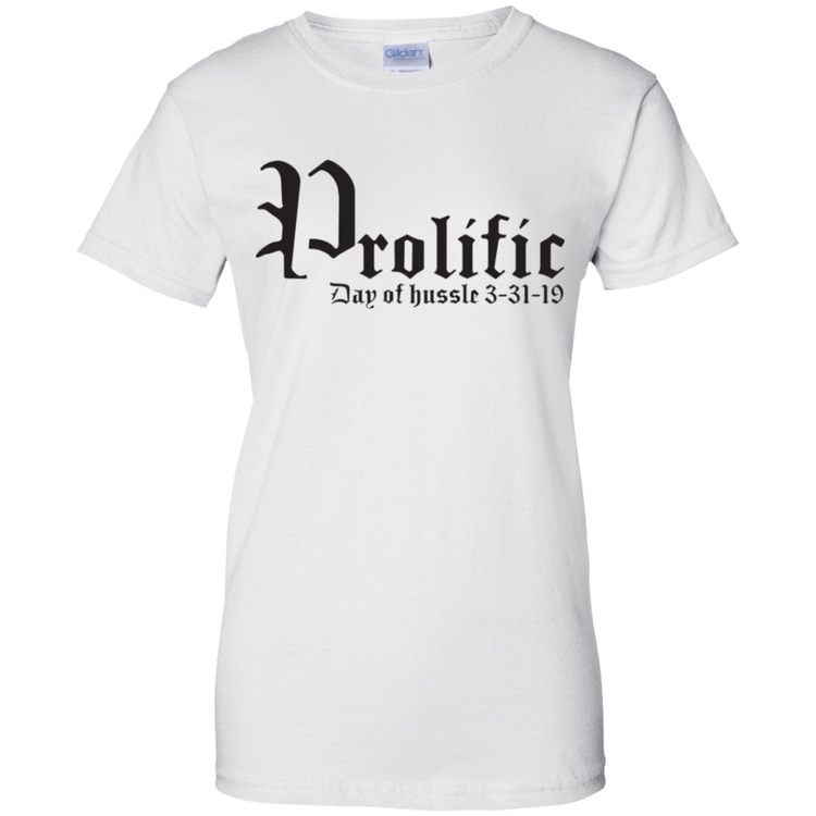 Prolific - Day of Hussle - Black - Women's Tee